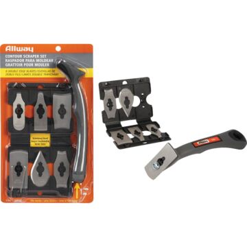 Allway Utility Scraper w/ 6 Assorted Blades