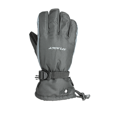Seirus S LeatherTex Palm Black/Charcoal Accel Gloves