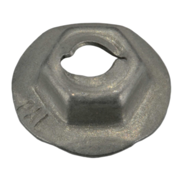 Hex Fl TC Nut Zn, 4mm x 15mm