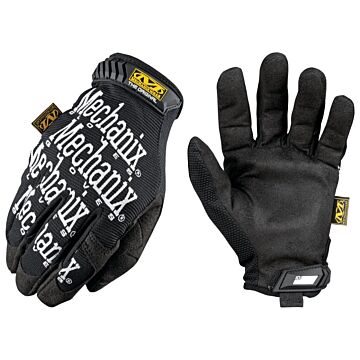 MECHANIX WEAR MG-05-011 Performance, Utility Work Gloves, Men's, XL, 11 in L, Keystone Thumb, Hook-and-Loop Cuff, Black