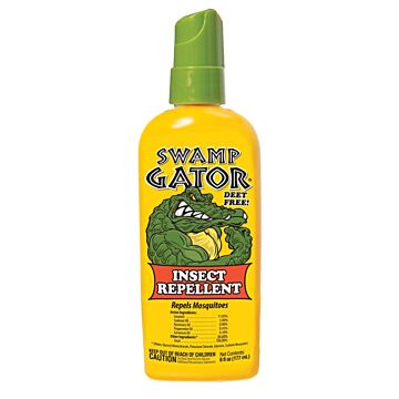 HARRIS Swamp Gator HSG-6 Insect Repellent, 6 oz, Liquid, Milky, Minty