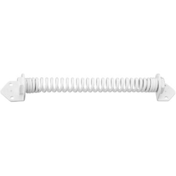 National 11 In. White Cold Rolled Steel Gate Spring