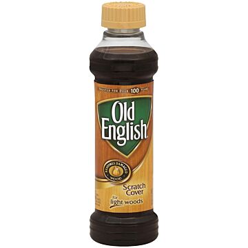 Old English Scratch Cover Wood Polish for Light Wood - 8 oz