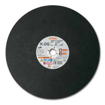 STIHL Asphalt and Ductile Iron Abrasive Cutting Wheel - 20 mm x 14 in.