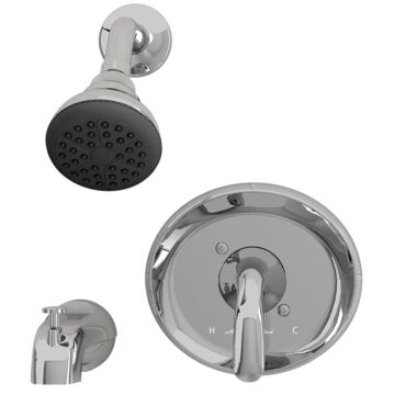 American Standard Cadet Suite Series 9091512.002 Tub and Shower Faucet, Adjustable Showerhead, 2 gpm Showerhead