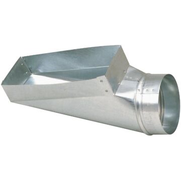 Imperial 30 Ga. 4 In. x 12 In. x 6 In. Galvanized End Boot