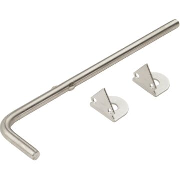 National Hardware 5/8 In. x 18 In. Zinc Adjustable Throw Cane Bolt