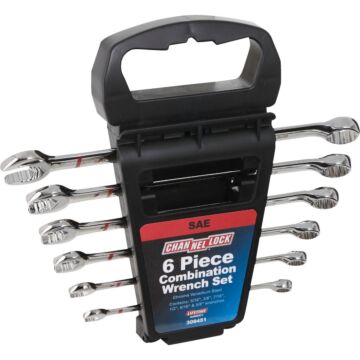 Channellock Standard 12-Point Combination Wrench Set (6-Piece)