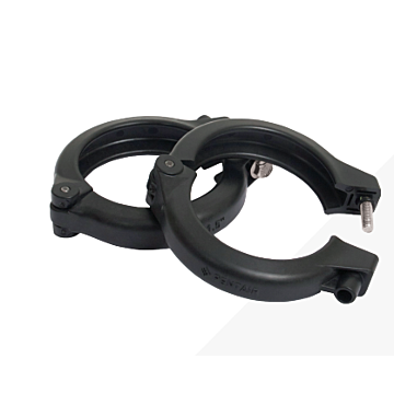 Hypro 3 in 300 psi at 70 deg F Poly Flange Clamp With Gasket