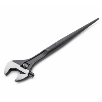 Crescent ADJ WRENCH, 16", BLACK, SPUD