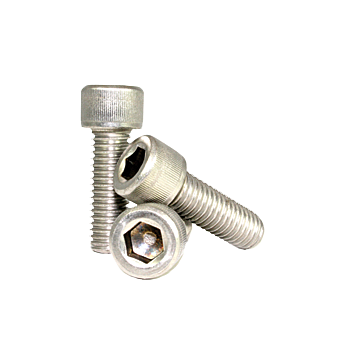 Socket Head Cap Screw, Coarse Thread, 3/8-16, 1 1/4" Length, Stain A2 (18-8)