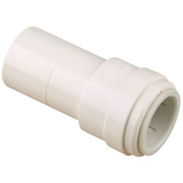 Watts 1/2 In. x 3/8 In. Quick Connect Stackable Plastic Coupling