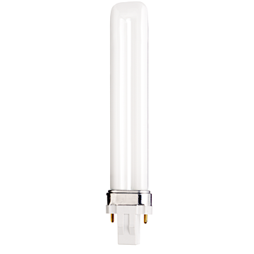 Satco 13 Watt - pin-based Compact Fluorescent - 4100K - 82 CRI - GX23 base