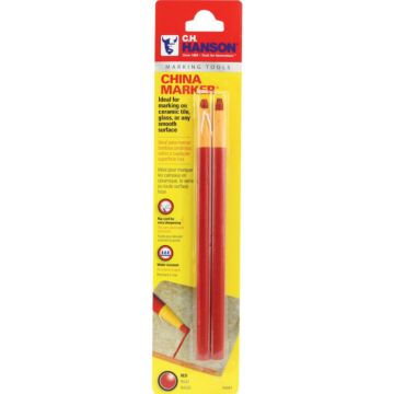 CH Hanson Red China Marker (2-Pack)