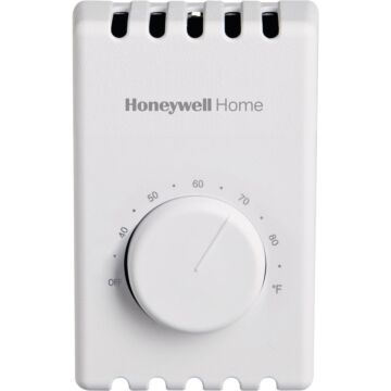Honeywell Home White Double, Single 22A at 120V-240V Electric Baseboard Heater Thermostat
