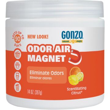 Gonzo Natural Magic 14 Oz.. Citrus Gel Air Freshener