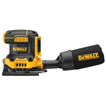 DEWALT 20V MAX* XR Brushless Cordless 1/4 Sheet Variable Speed Sander (Tool Only)