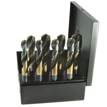 Drillco 8PC S&D NITRO DRILL SET 9/16-1" BY 16ths