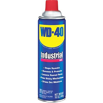 WD-40 Industrial Multi-Purpose Aerosol Lubricant, 16oz
