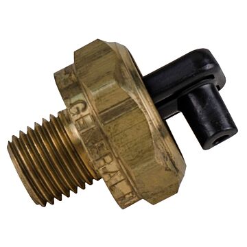 Alkota Cleaning Systems Inc 1/4 in MPT x Plastic Hose Barb Brass Thermal Relief Valve