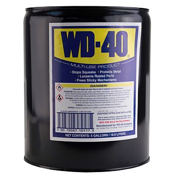 WD-40 5 gal Liquid Light Green to Amber Multi-Use Lubricant