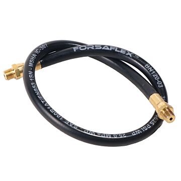 JGB Enterprises 12 in Synthetic Rubber Hydraulic Grease Hose