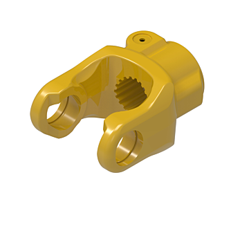 Weasler 2500 Series, 1-3/4" 20 Spline Push Pin Yoke