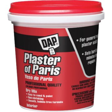 DAP Plaster of Paris Dry Mix (White) 4 lb