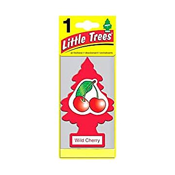 Little Trees Little Tree U1P-10311 Red Wild Cherry 6-8 Weeks Air Freshener