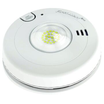 First Alert 120 V 0.8 A 60 Hz Smoke Alarm With Strobe Hardwire