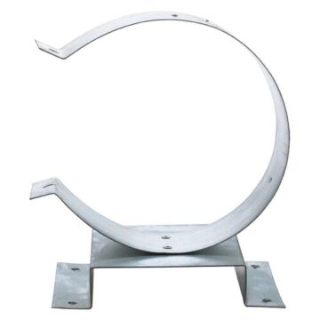 Selkirk 4 in Aluminum/Galvanized Steel Gray Type B Wall Support/Band Assembly