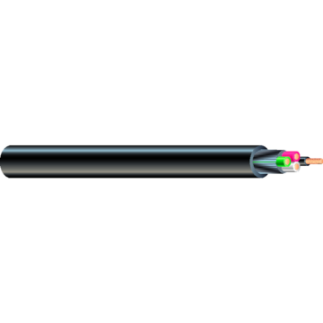 Southwire 55809646 - 18-16 4/C CU SJOOW BLACK 90(D)C 300V UL/CSA