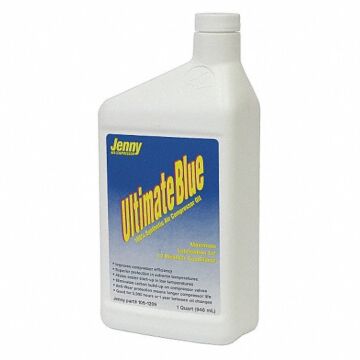 Jenny® Ultimate Blue 1 qt Bottle Compressor Pump Oil