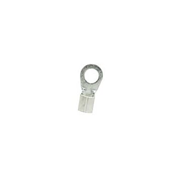 4 AWG Non-Insulated Ring Terminal (2pk) 1/4 in.