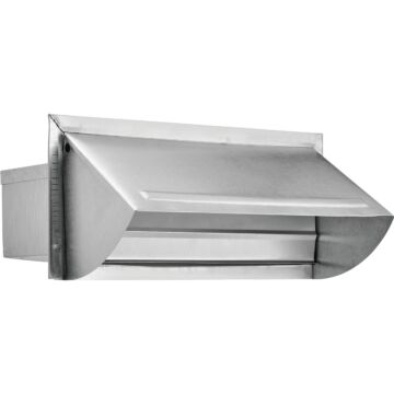 Lambro Aluminum Wall Exhaust Vent - 3-1/4 in. x 10 in.