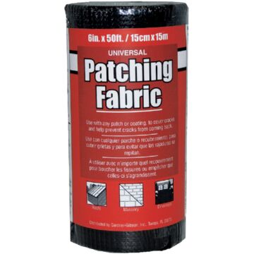 APOC Black Universal Patching Fabric 6 in. x 50 ft