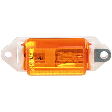 Peterson 12 V Incandescent Amber Rectangular Clearance Light