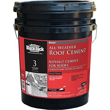 Black Jack All-Weather Roof Cement - 5 Gallon