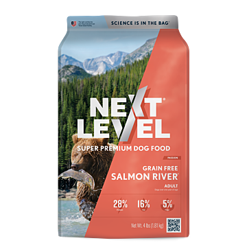 Next Level Salmon River Grain Free Dog Food 4 lb
