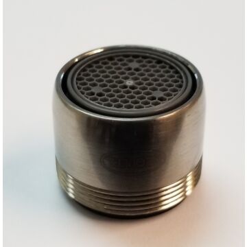 Neoperl 15/16 in-27 x 55/64 in 2.2 gpm Brushed Nickel Dual Thread Regular Aerator