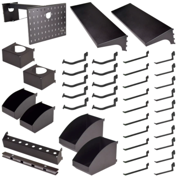 41 Piece Mobile Tool Board Accessory Kit