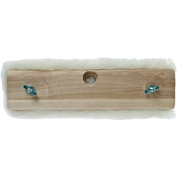 Linzer LB110 Floor Applicator, 11 in L Pad, 7-3/4 in W Pad, Lambskin Pad