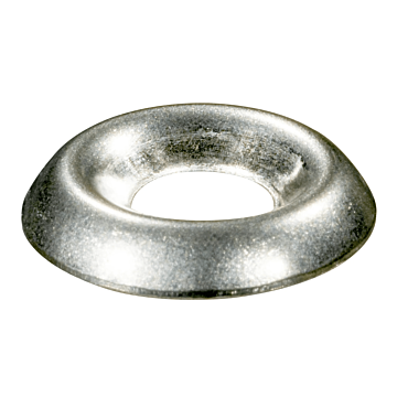 #10 x 7/32" x 19/32" 18-8 Stainless Steel Finishing Washers