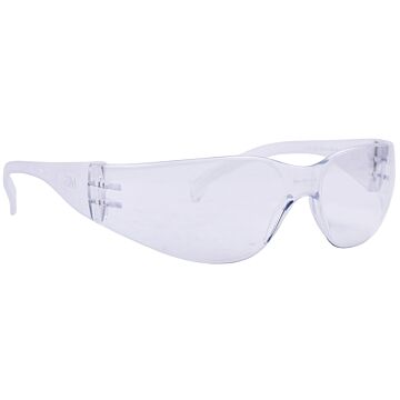 3M Virtua Protective Eyewear 11228-00000-100 Clear Uncoated Lens, Clear Temple