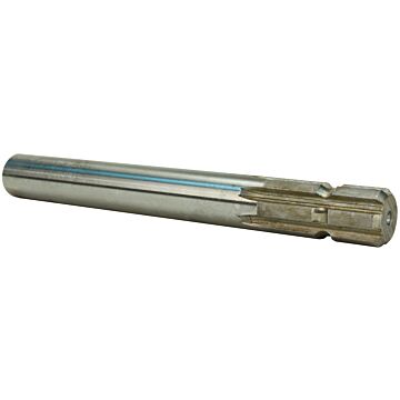 G&G Manufacturing Co Mild Steel Material 1-3/8 in x 6 in 6 in Spline Shaft