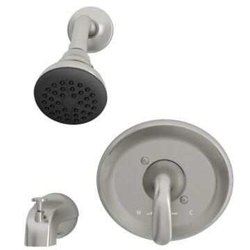 American Standard Cadet Series Adjustable Tub and Shower Faucet (Brushed Nickel) 2 gpm