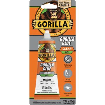 Gorilla Gel Glue (Clear) 1.75 oz