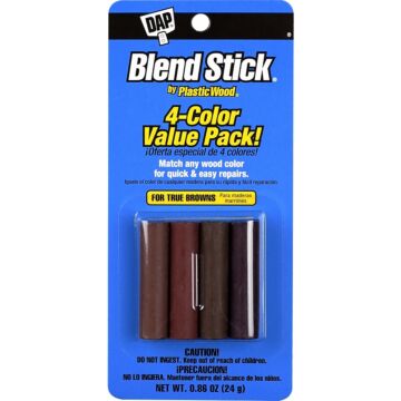 DAP Blend Stick 7079804102 Putty, Solid, Slight, Dark Wood, 0.86 oz