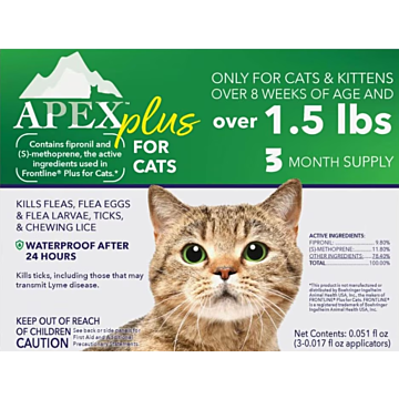 Apex Plus Flea Killer for Cats