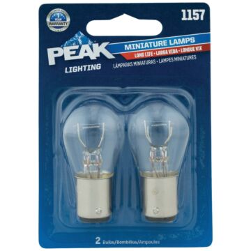 PEAK 12.8/14V Mini Incandescent Automotive Bulb (2pk)